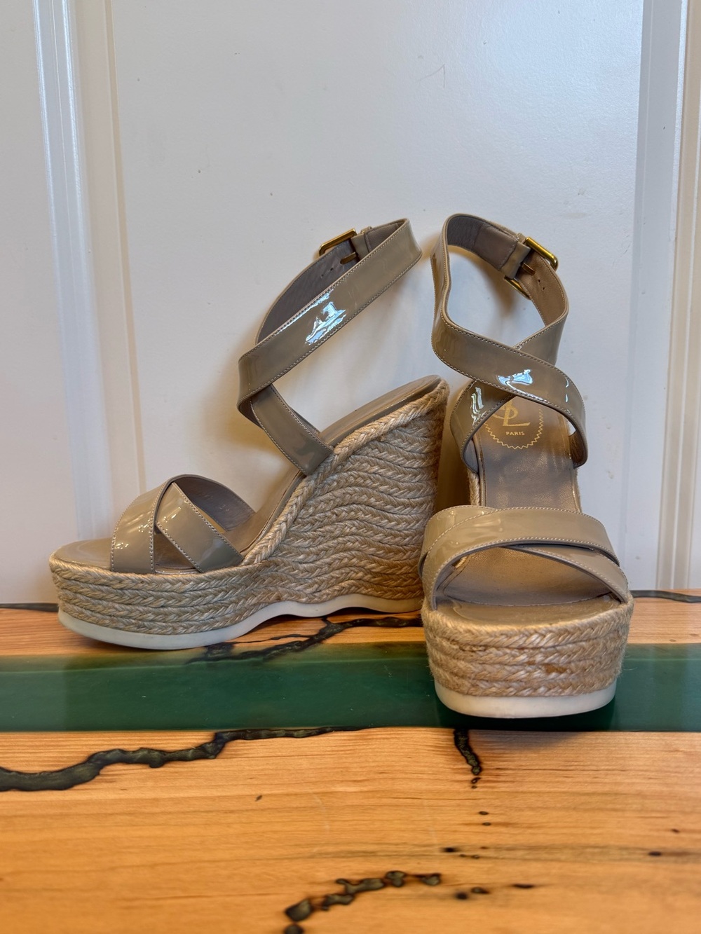 Yves Saint Laurent Espadrille Sandals
